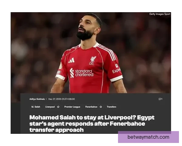 阿布·特里卡：萨拉赫与瓜迪奥拉离开后英超将趋向泰超模式